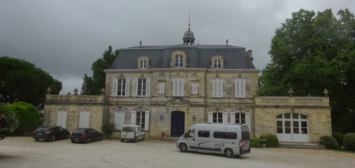 Château in Bordeaux, neben Pauillac